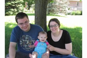 Kim Van Heukelom of Pella will serve as the new director of Inspirations. She is shown with her family – husband Walter and daughter Emary.