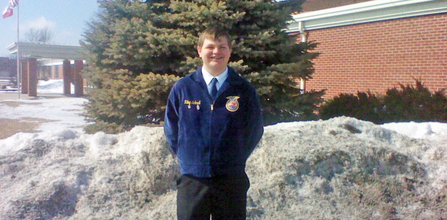 Riley Schnell earns Iowa FFA Degree