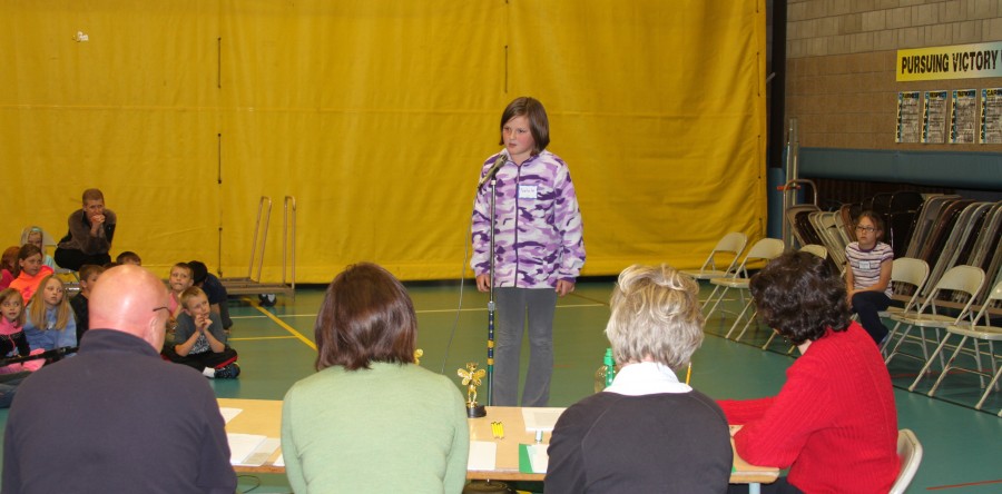 Sensational elementary spellers battle it out