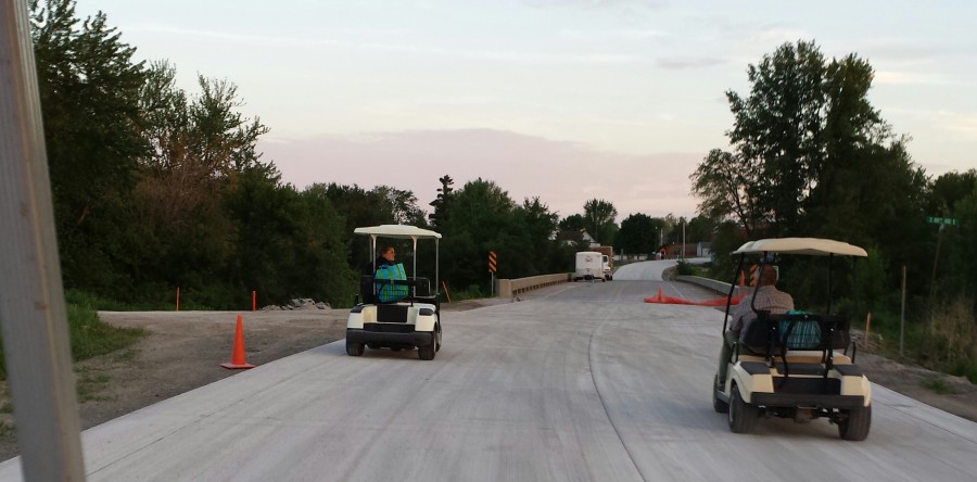 Cart Cruisin’: Residents along Hwy. T-38 rely on golf carts for travel