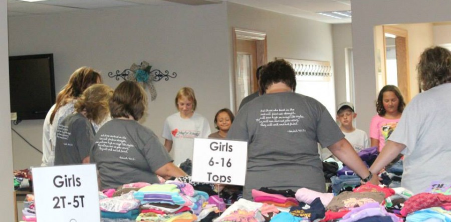 Heart of Worship holds successful Pay It Forward free clothing drive