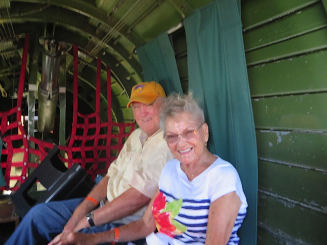 Terpstra, Crews, Long take flights on a B-17 Flying Fortress