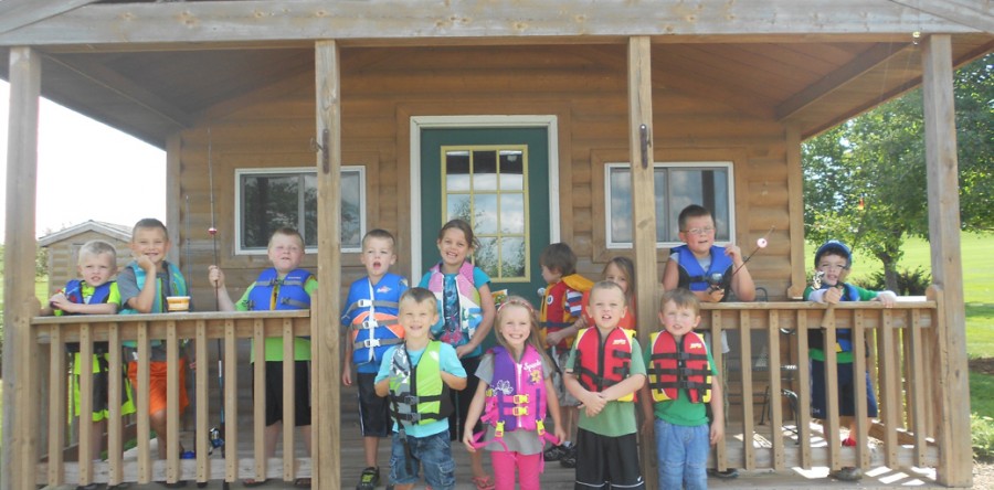 Inspirations children go on a fishin’ mission
