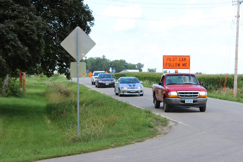 Resurfacing T22 ‘Killduff road’ underway