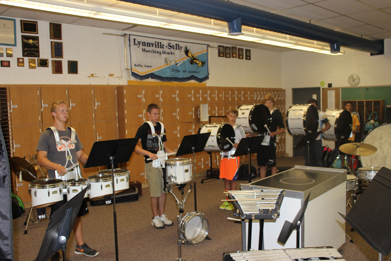 Band room renovation includes $20,000 locker upgrade