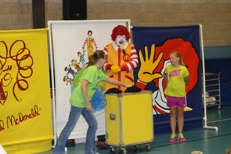 Ronald McDonald tackles bullying at L-S
