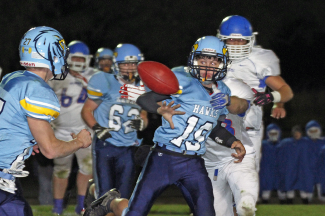 Turnovers hurt Hawks in Homecoming shutout