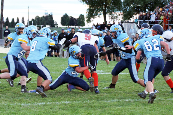 Seven L-S football players honored in SICL