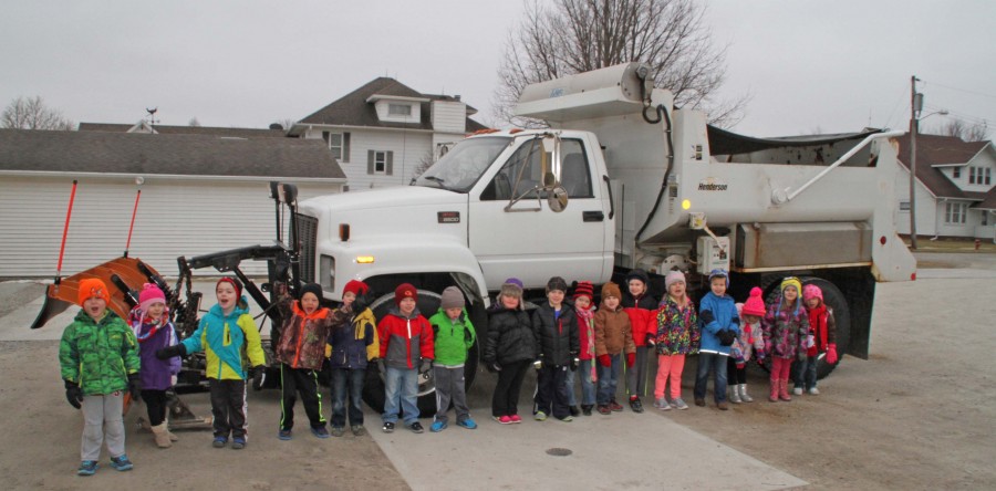 ‘Snow’ much fun when a Co-Line snowplow truck comes to Inspirations