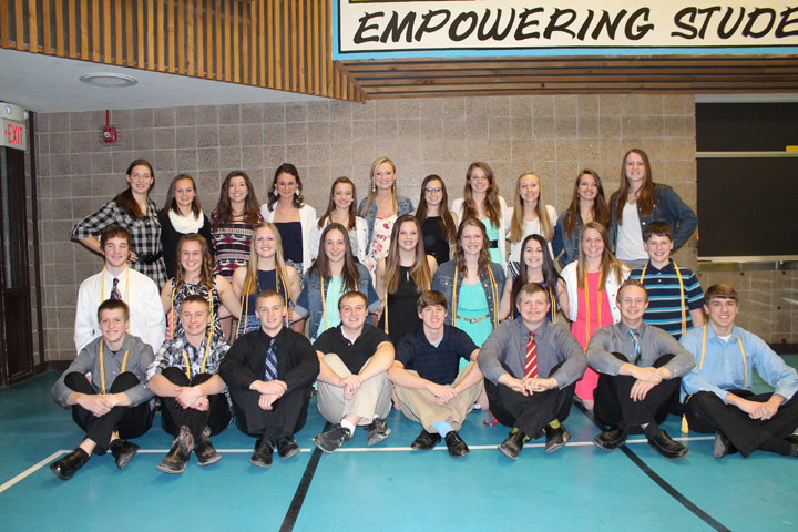 National Honor Society welcomes 13 new members