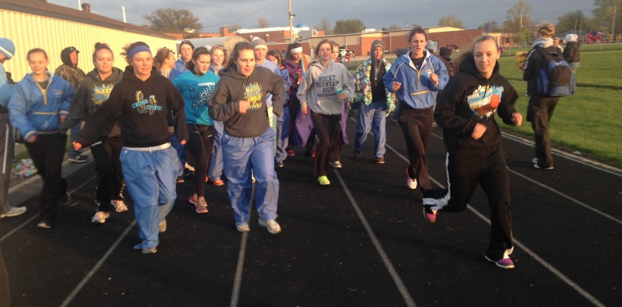 Hawk girls repeat as champs at Lewis Lundy Relays