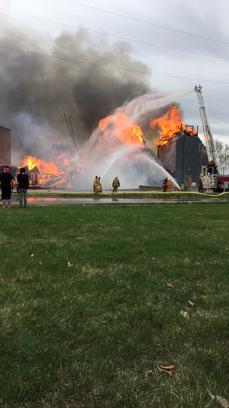 Controlled burn held at Barnes City