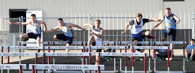 L-S boys open outdoor season at Pella Christian