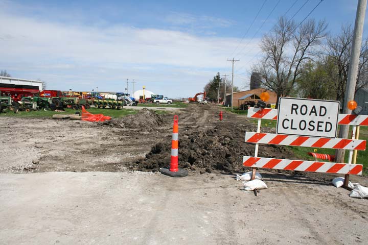 RISE paving project progresses in Sully
