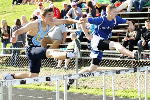 Field events propel Hawk boys to second at both E-B, PCM