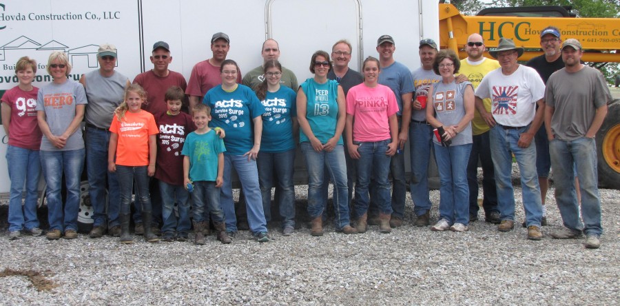 ACTS volunteers go hands-on at The Harvest House