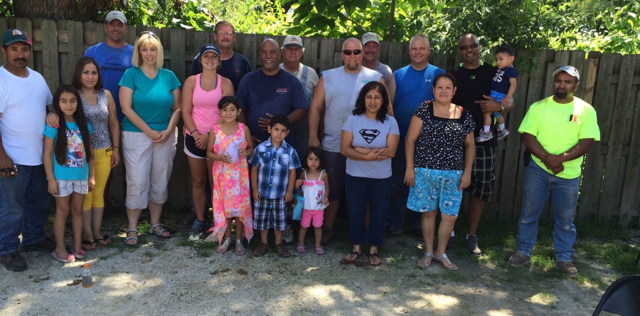 Friends Church members fix fence for family of 6-year-old killed in accident