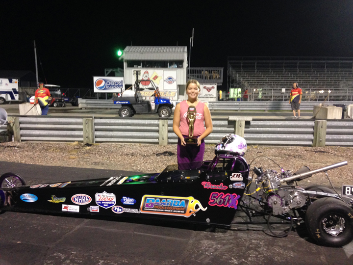 Baarda brings home her first IHRA Ironman