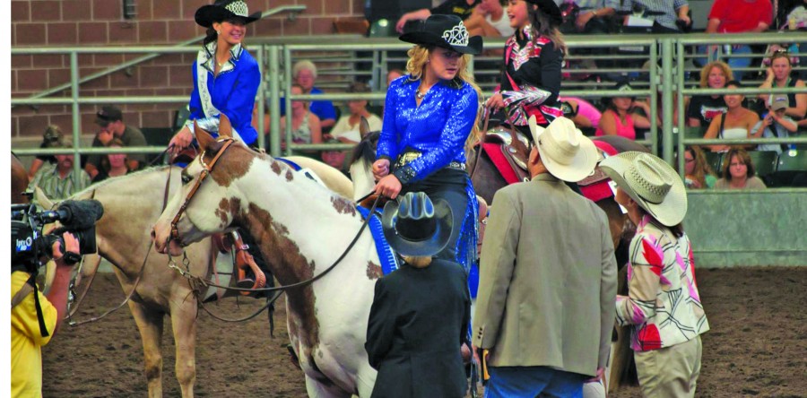 Locals compete in state fair cowgirl contest