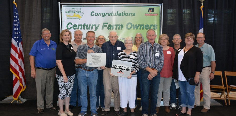 Three local farms recognized as Century Farms at Iowa State Fair