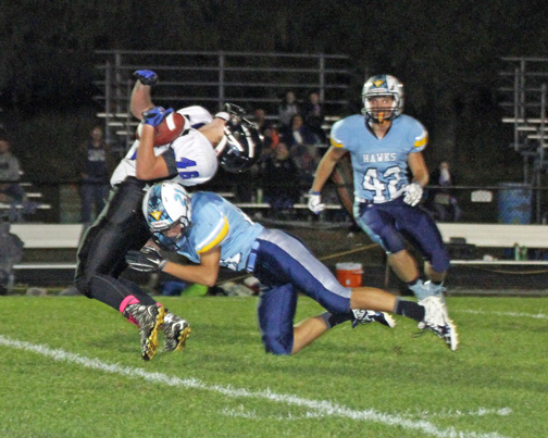 Hawks unstoppable in record-breaking Senior Night