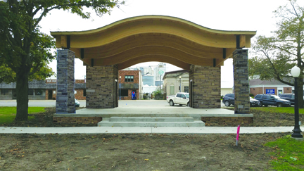 Donations needed to complete stage/shelter in Sully Central Park
