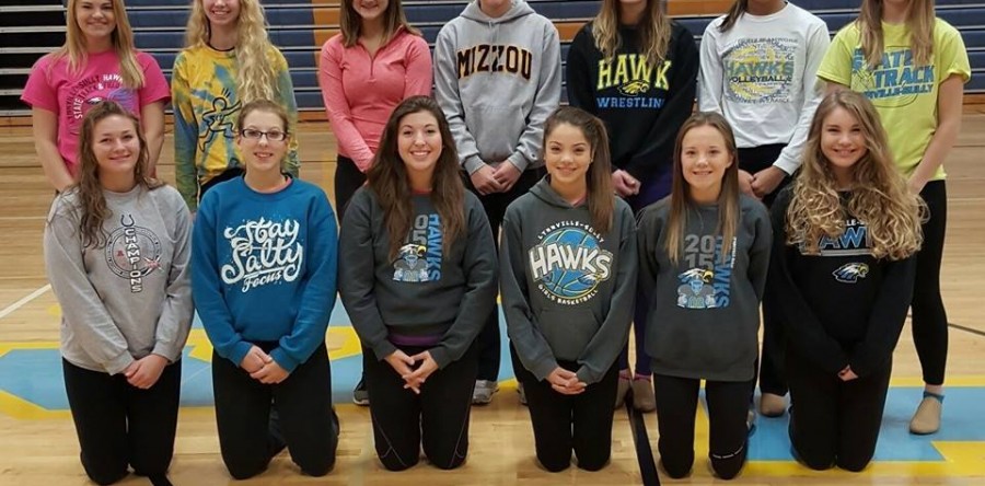 L-S dance team ready to light it up