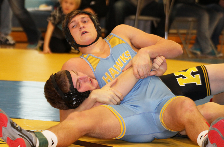 Hawks go 1-2 at home quad, Knapp leads L-S to second-place team finish