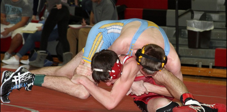 L-S wrestlers sweep North Mahaska double dual, place eighth at Montezuma