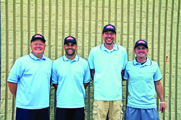 DePenning, Corbett recognized for umpiring accomplishments