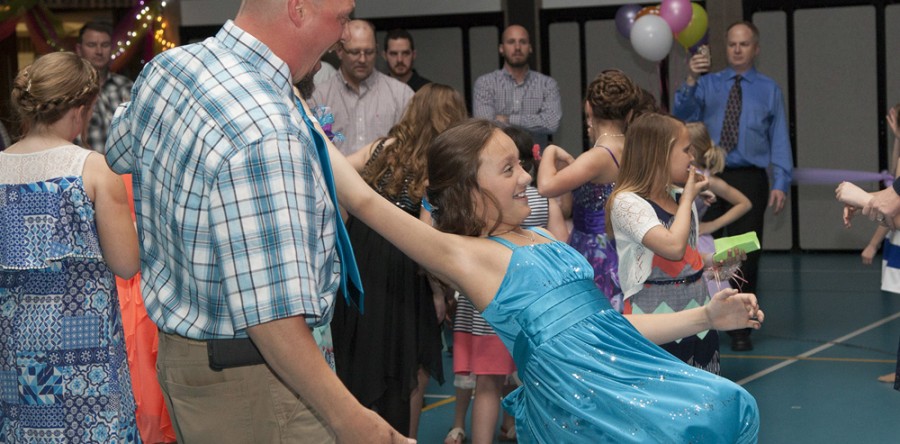 Nearly 80 girls attend second Daddy-Daughter Dance