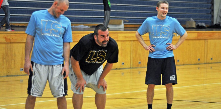 Community Basketball Game draws 20 alums