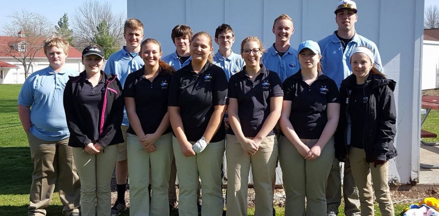 Golfers tee off new year, girls win at NM