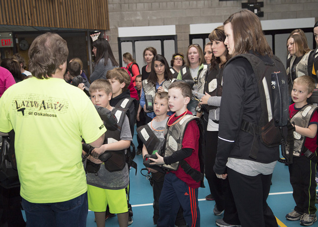 Education Foundation hosts first Gym Jam with Mom