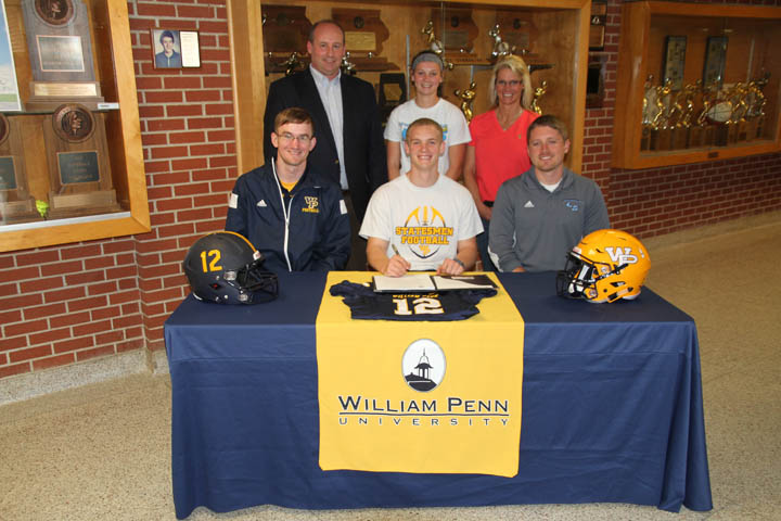 Ehresman signs to play football at William Penn