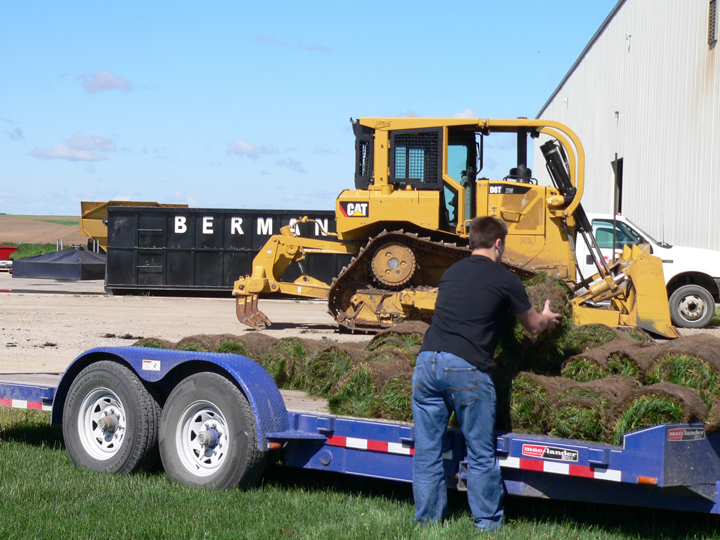 Sod finds new home in Sully