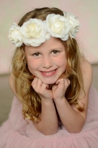 One of Michelle’s favorite pictures is of Emma Van Dyke, granddaughter of Lenis De Cook of Sully.
