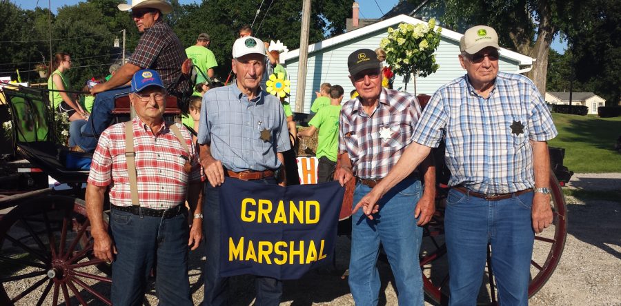 Four local men serve as Jasper County Fair parade grand marshals