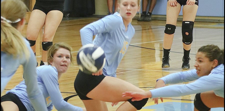 Hawks drop HLV match, pull off win over NM