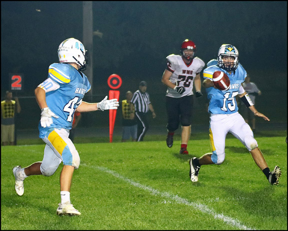 L-S football team subdues WMU Wolves