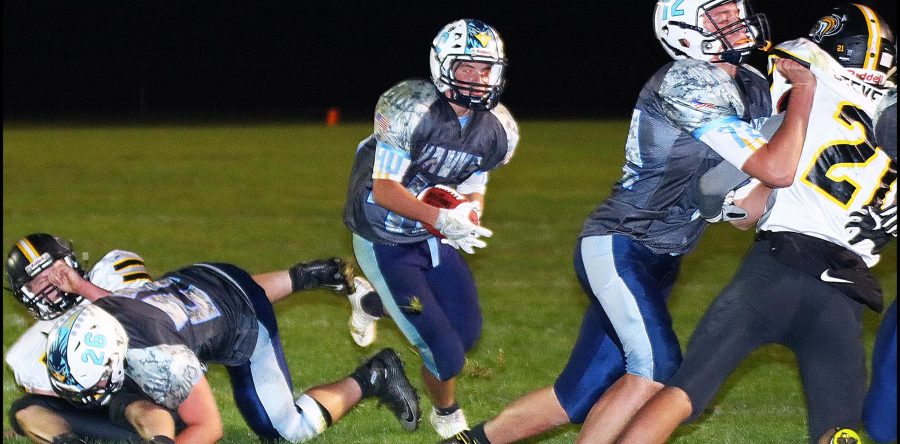 Hawks make thrilling comeback at homecoming