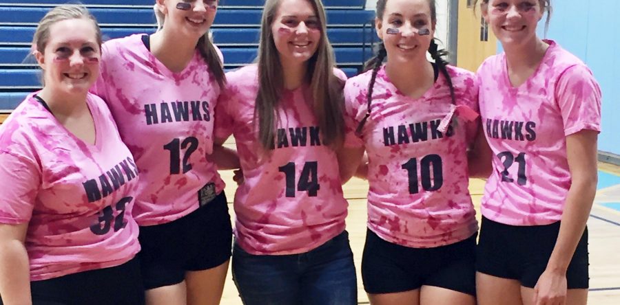 L-S volleyball crushes Keota on pink-out senior night