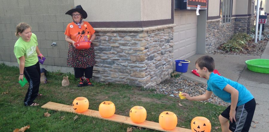 Unseasonably warm weather brings out the ghosts and goblins