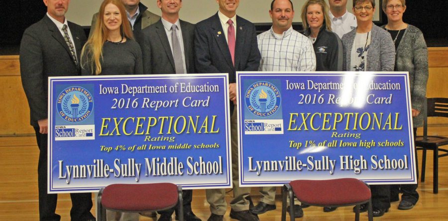 L-S celebrates academic excellence at school-wide assembly