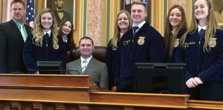 L-S FFA participates in Legislative Symposium, FFA Day
