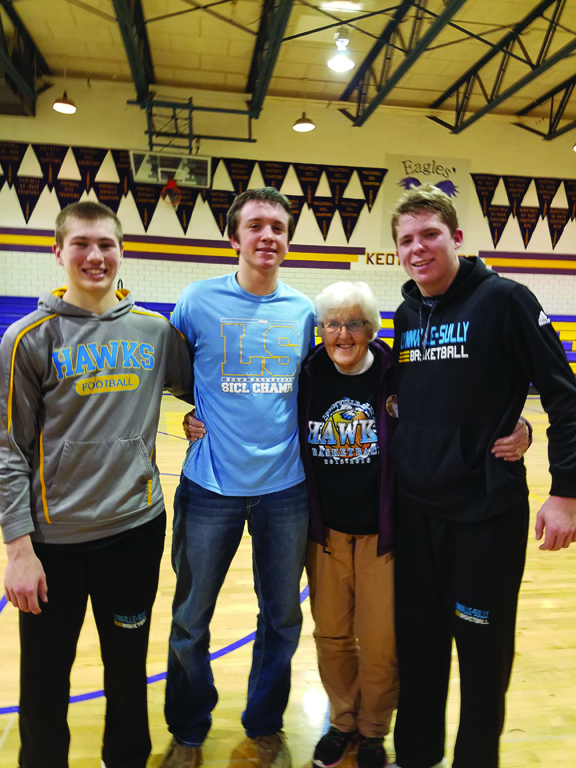 Family ties run deep for faithful Hawk fan