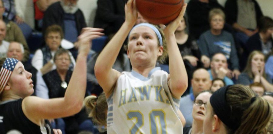 Lanser nets 1,000th point in final game as L-S Hawk