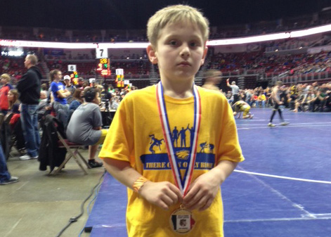 Matthew Mintle takes eighth at state