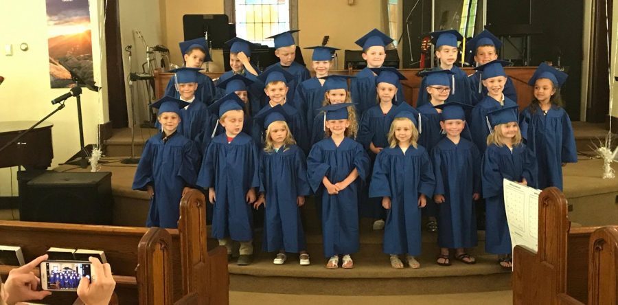 Area preschoolers graduate