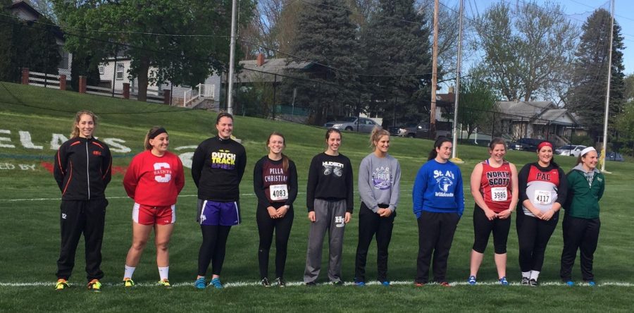 Pella Christian senior places ninth at Drake Relays